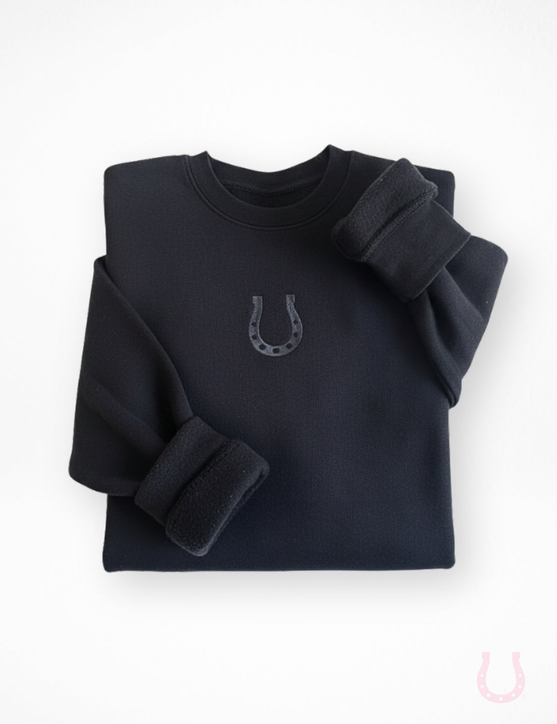 Fortuna Horseshoe Sweatshirt (Black)