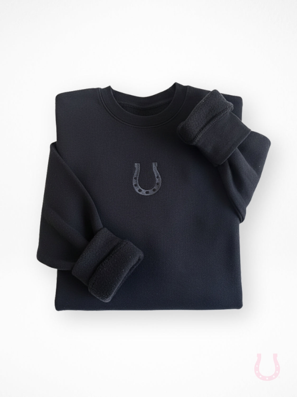 Fortuna Horseshoe Sweatshirt (Black)