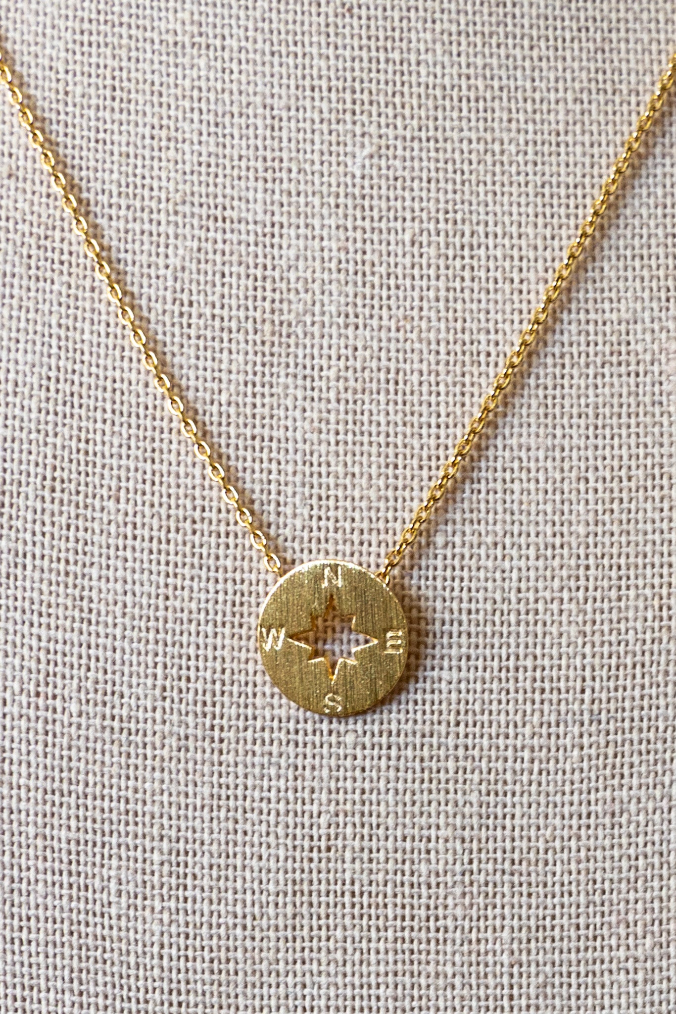 True North Compass Necklace (small)