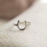 lucky horseshoe ring