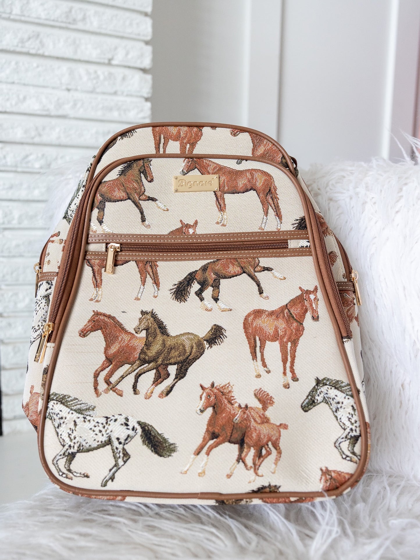 running horse backpack
