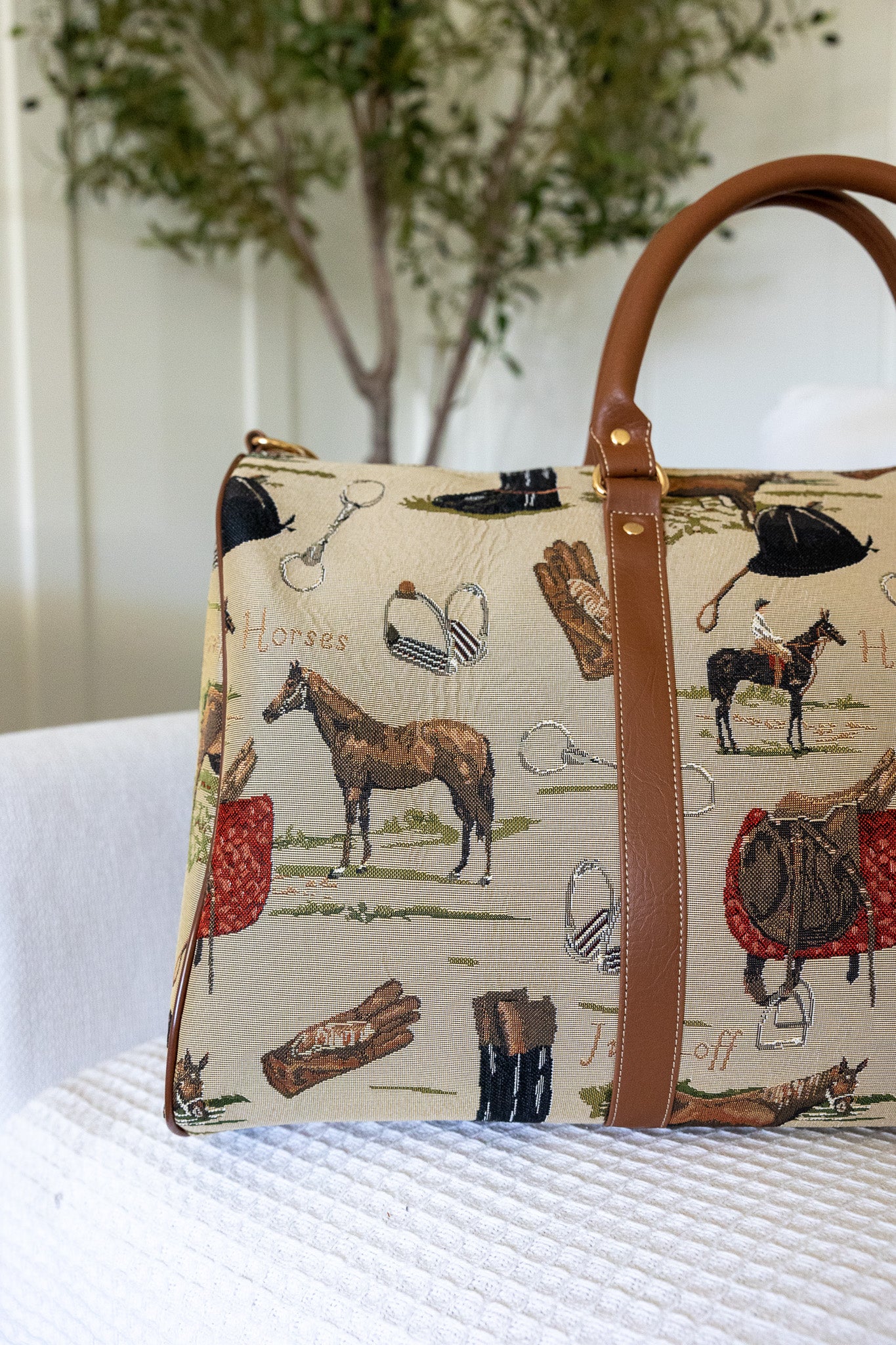 abbey tapestry bag