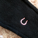 pink horseshoe headband