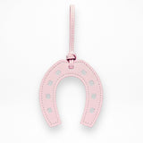 Lucky Pink Horseshoe Bag Charm