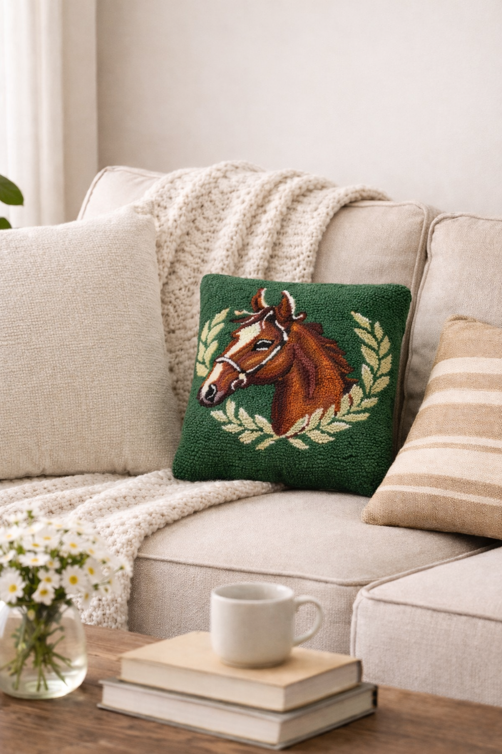 Heritage Horse Pillow