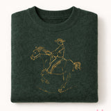 Bridle Up Rider Sweater (Green)