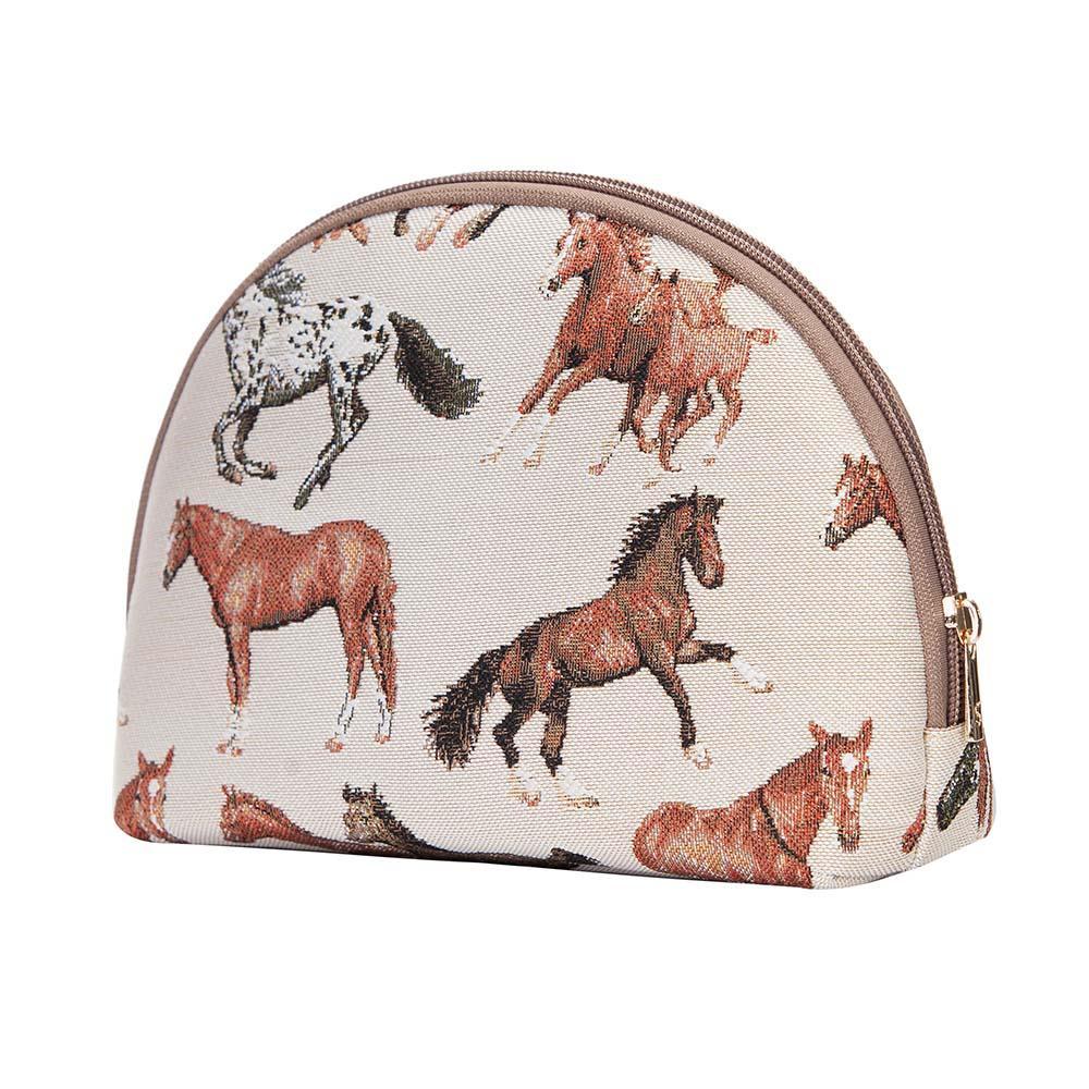 horse tapestry pouch