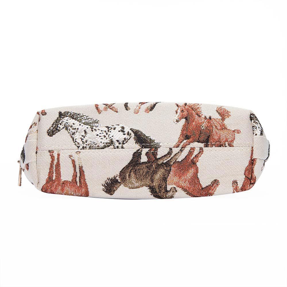 horse tapestry pouch