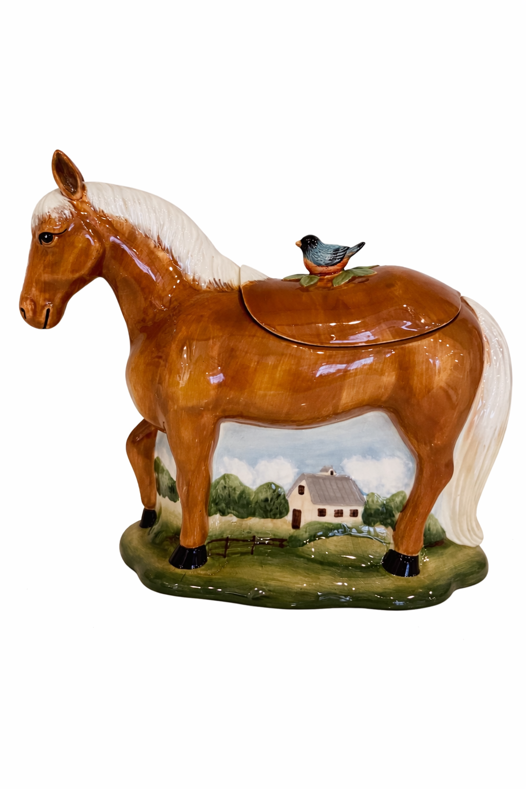 York Stables Horse Cookie Jar