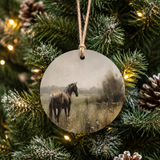 Quiet Pasture Horse Ornament