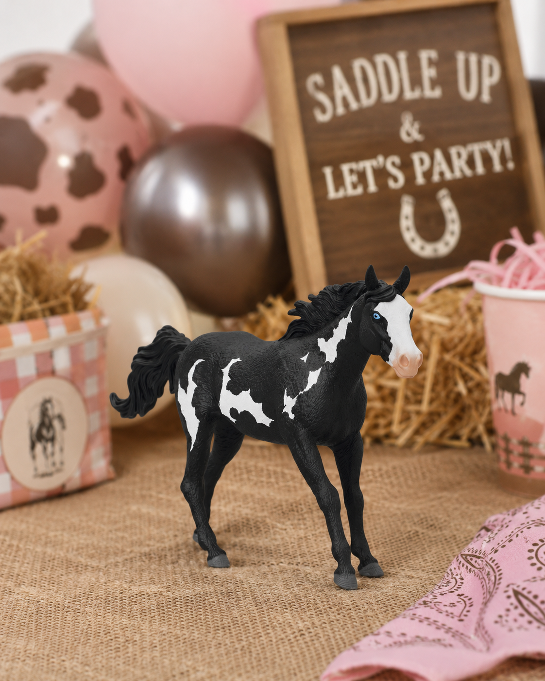 Domino the Paint Horse