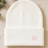 Gorro Rosa de Ferradura (Branco)