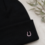 Gorro Cavalo-Marinho Rosa (Preto)