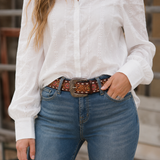 Pink Prairie Blossom Belt