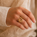 Hope & Luck Horseshoe Ring