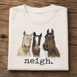 Neigh Horse T-Shirt (Adult)