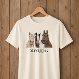 Neigh Horse T-Shirt (Adult)
