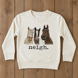 Neigh Kids Tee (Long-Sleeve)