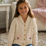 Cárdigan infantil "Little Dreamer" de herradura