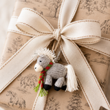 Horse Hand-Knit Ornaments (Set of 2)