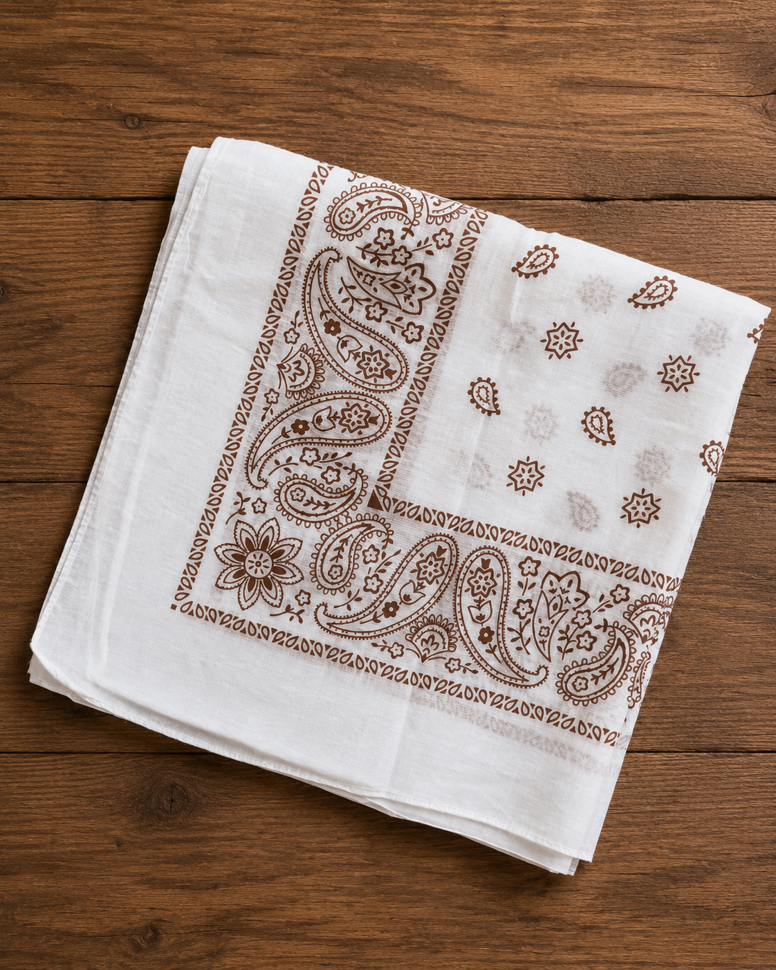 Vintage White Bandana