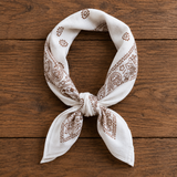 Vintage White Bandana
