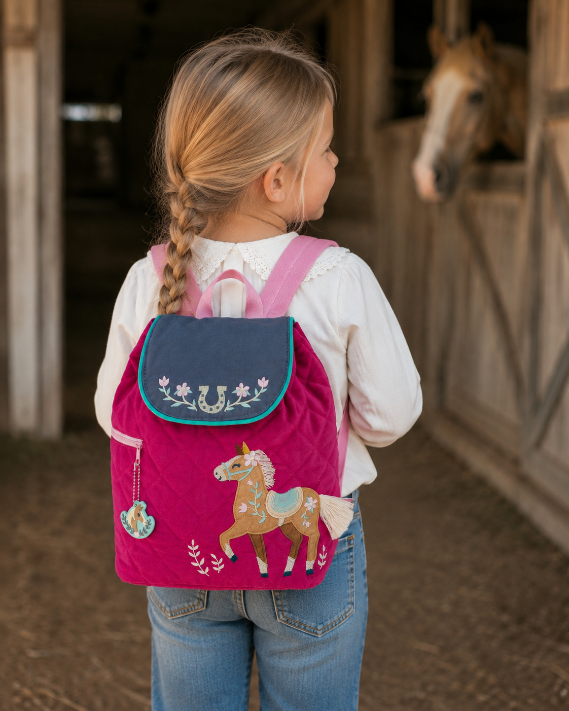 Mochila Suzie Pony Acolchoada