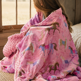 Sugarplum Pony Throw