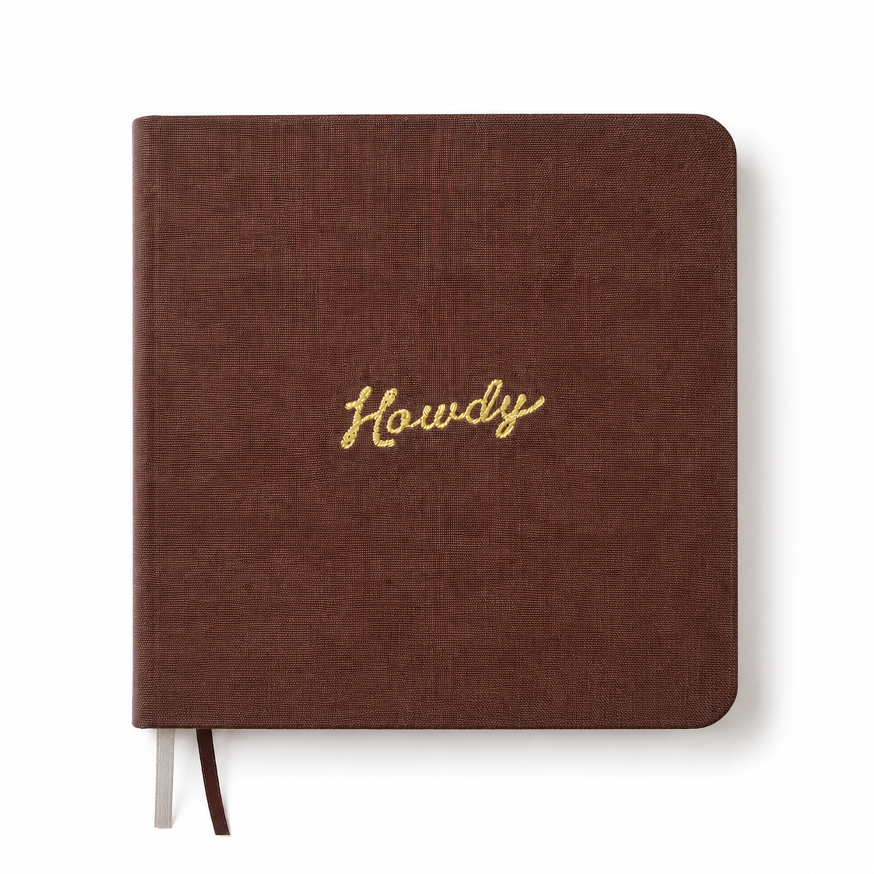 Howdy Linen Notebook