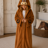 Horse Hugs Hooded Blanket