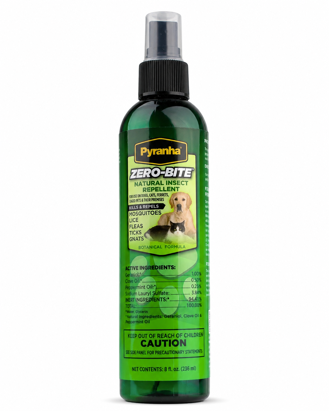 Pyranha Zero-Bite - Natural Insect Repellant