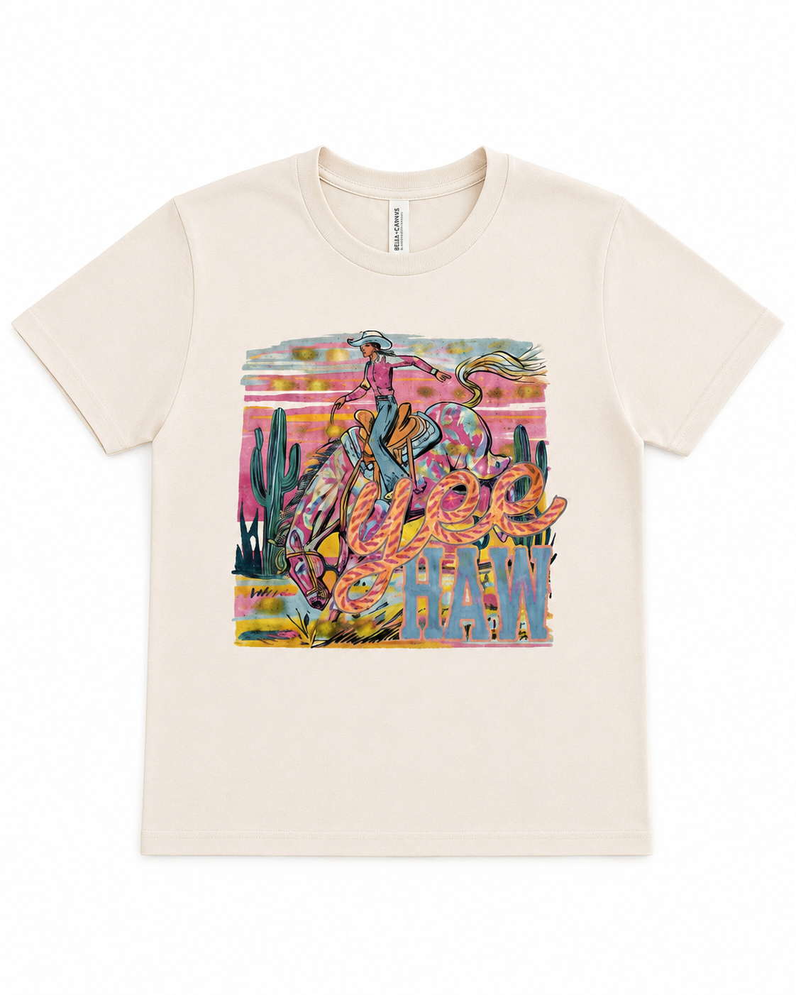 Yee Haw Cowgirl Tee