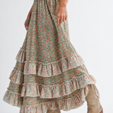 Boho Country Floral Skirt