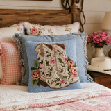 Boots & Blossoms Cowgirl Hook Pillow