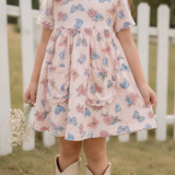 Lil' Country Girl Boots Twirly Dress