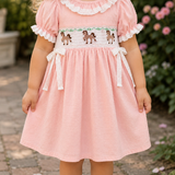 Blush Belle Pony Lace Dress