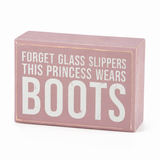 "This Princess Wears Boots" Gift Set