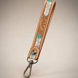 Chaveiro de Couro Estilo Western