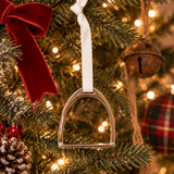 Adorno navideño de estribo ecuestre