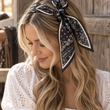 Midnight Belle Paisley Scarf