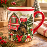 Taza de caballo de Bahía Navideña
