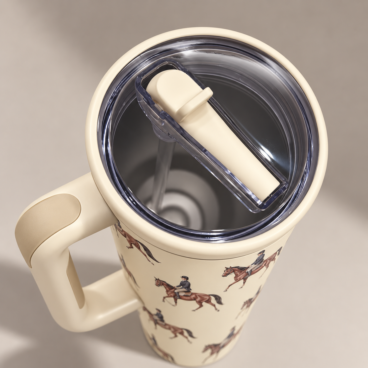 English Rider Tumbler Water Bottle (40 oz)