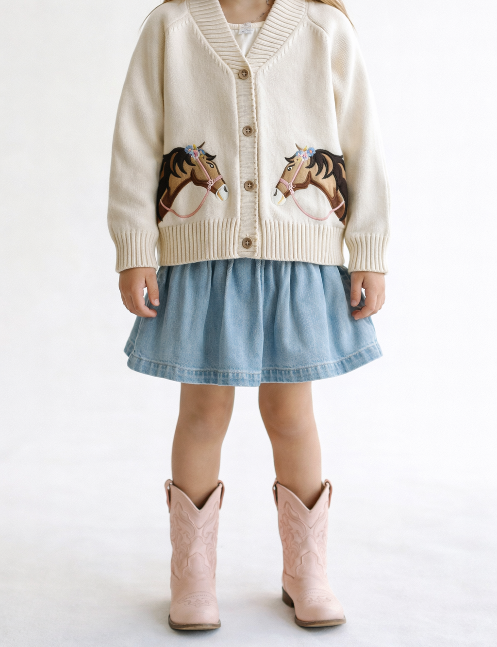 Bridle Up Pony Cardigan