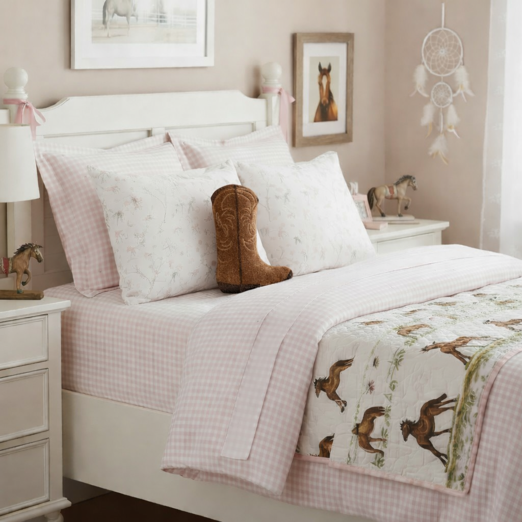 Cowboy Boot Hook Pillow