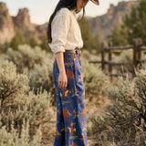 Western Cowboy Denim Pants Faire - Avery