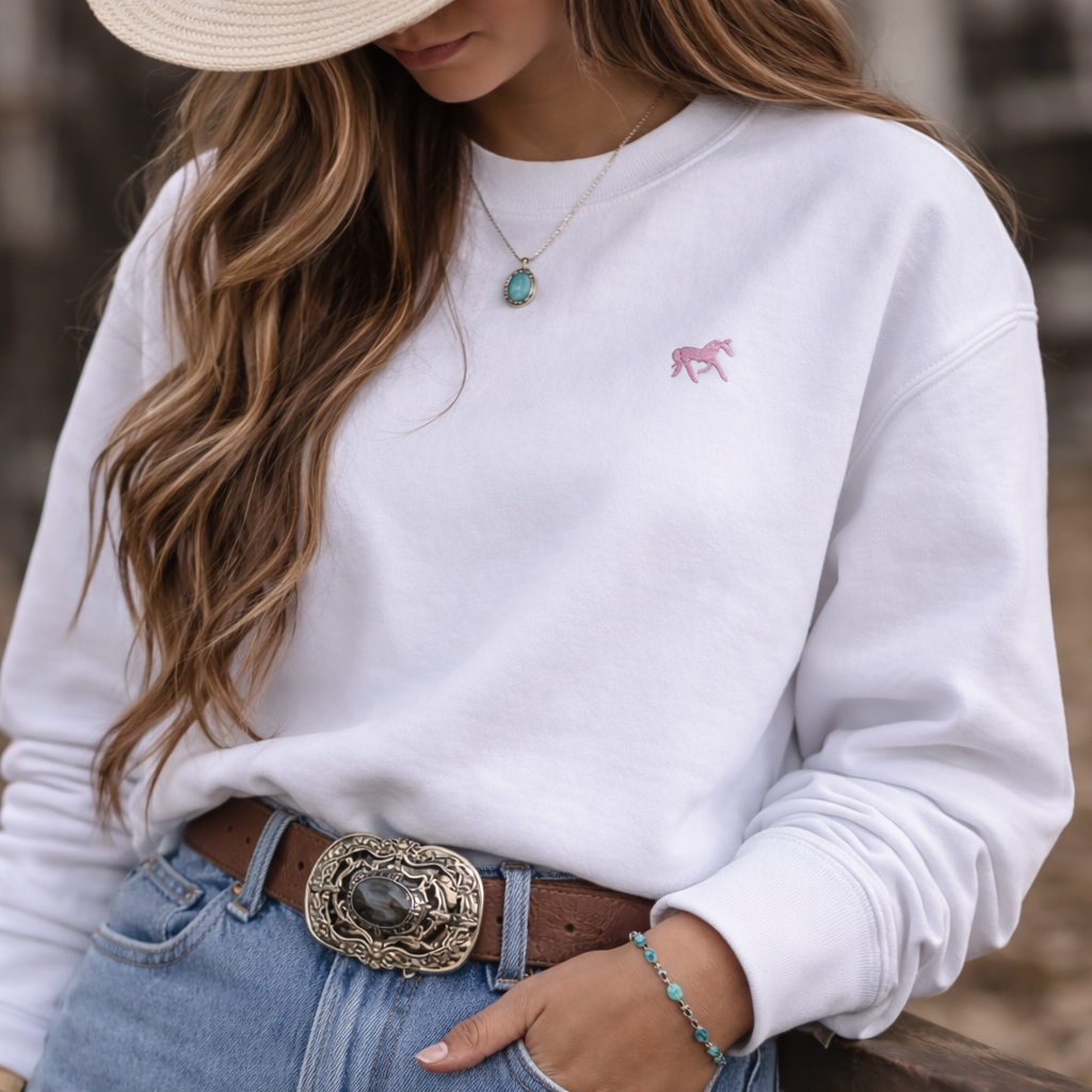 Pink Pony Sweatshirt