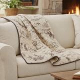 Horse & Cowboy Throw