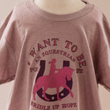 equestrian for life kids tee