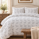 Equestrian Heirloom Cotton - DUVET COVER SET