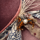 Bridle Up Horse Brooch